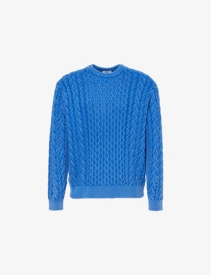 Mens designer knitted jumper best sale