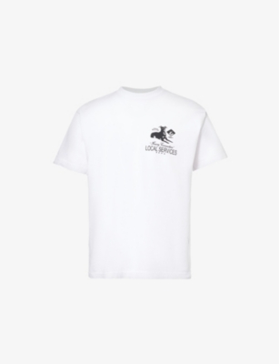 OBEY: Heavy Connection short-sleeves relaxed-fit cotton-jersey T-shirt