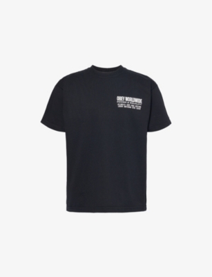 OBEY: Power & Equality crew-neck relaxed-fit cotton-jersey T-shirt