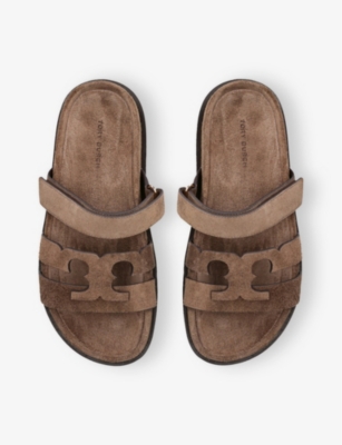 Tory Burch Ines Slides In Tan
