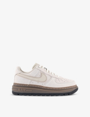 NIKE: Air Force 1 Luxe suede low-top trainers