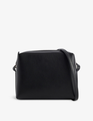 Shop The Row Womens Black Ans Regent Leather Crossbody Bag