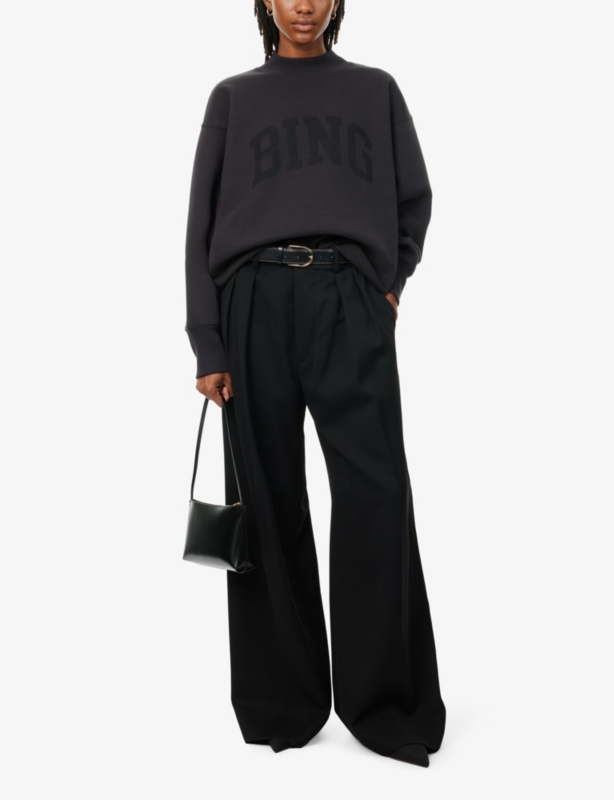 Bradie logo-print cotton-blend sweatshirt