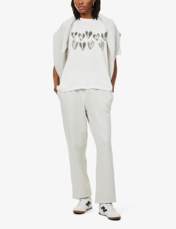 Cade Hearts graphic-print cotton-jersey T-shirt