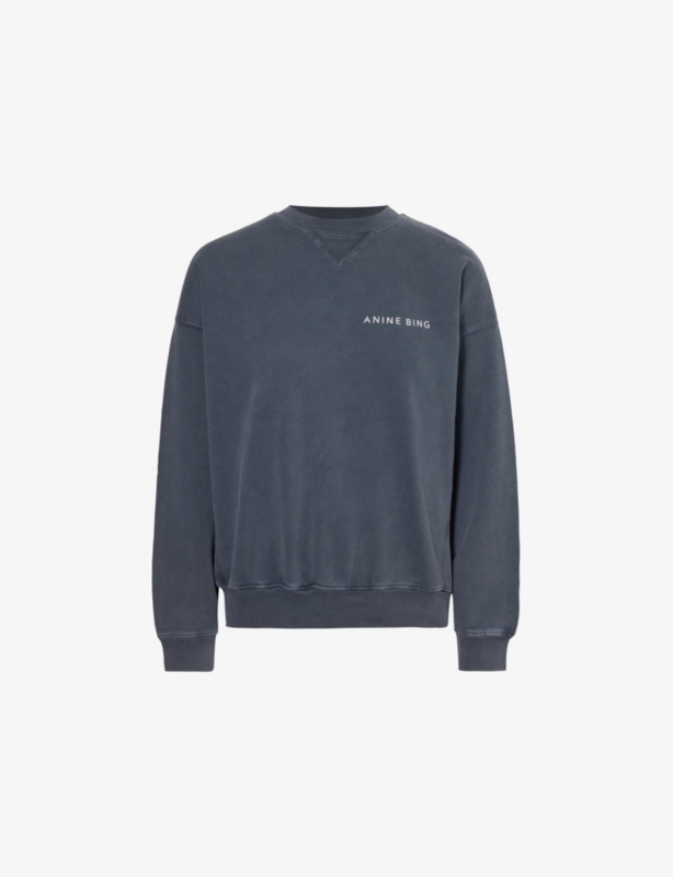 Jaci brand-and-graphic-print print cotton-jersey sweatshirt