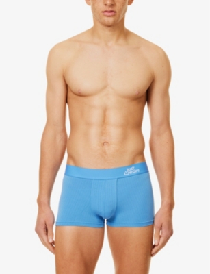 Justwears Mens Pack Of Two Moisture-wicking Stretch-jersey Boxers New Heights In New Heights