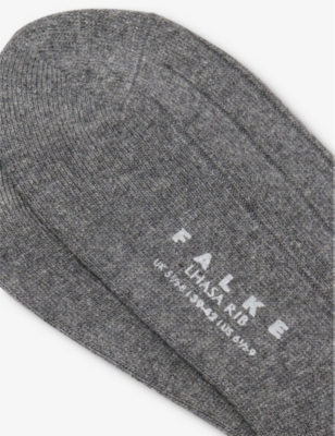 FALKE: Lhasa Rib wool-blend knitted socks