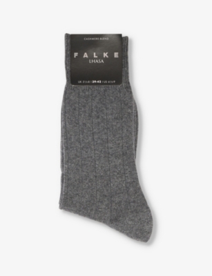 FALKE: Lhasa Rib wool-blend knitted socks
