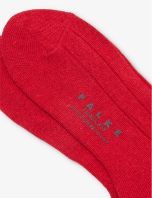 FALKE: Lhasa Rib wool-blend knitted socks