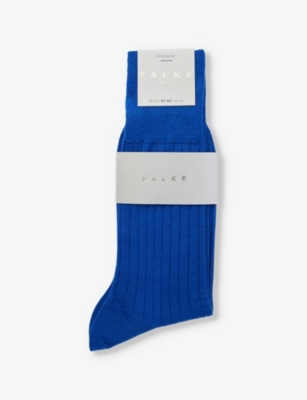 FALKE: Mid-calf cashmere-blend knitted socks