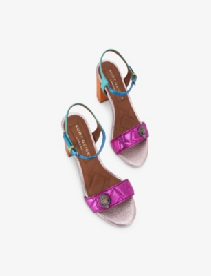 Kurt Geiger London Kensington Langley Colorblock Sandal In Mult/other