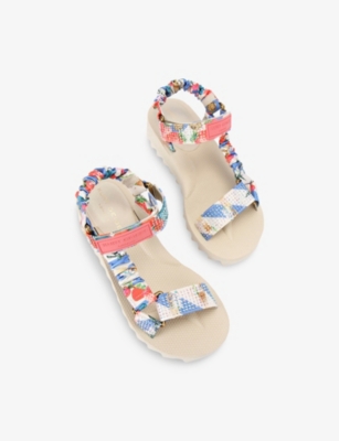 KURT GEIGER LONDON: Orion Woven Sandals