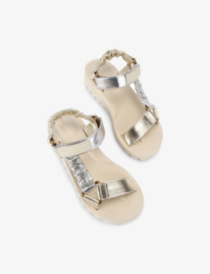 KURT GEIGER LONDON: Orion Faux-Leather Sandals
