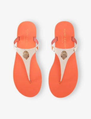 KURT GEIGER LONDON: Maddison Faux-Leather Sandals