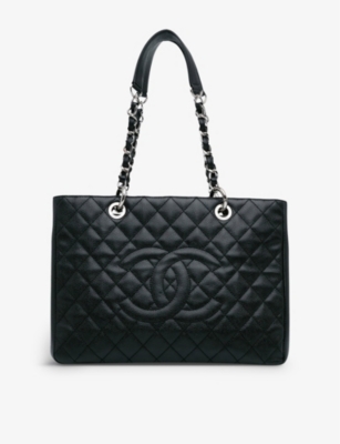 RESELFRIDGES Chanel Caviar Grand Tote Selfridges