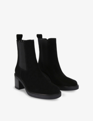 Chiara Suede Heeled Boots