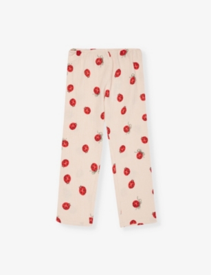 KONGES SLOJD: Ladybug-pattern cotton trousers 12 months - 8 years