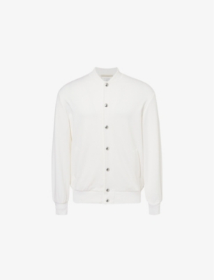 ELEVENTY: Stand-Collar Slip-Pocket Regular-Fit Cotton-Blend Jacket