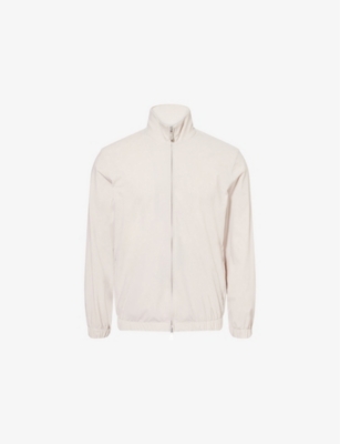 ELEVENTY: Two-Zip-Pockets High-Neck Stretch-Woven Jacket
