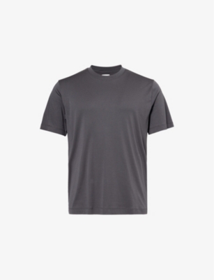 ELEVENTY: Crewneck Short-Sleeve Cotton-Blend T-Shirt