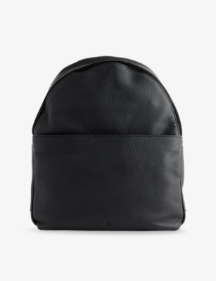 ELEVENTY: Grained Leather Backpack