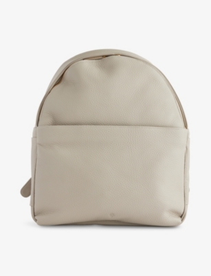 ELEVENTY: Grained Leather Backpack