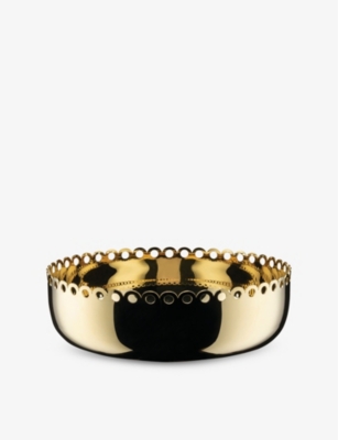 ALESSI: Edges brass basket