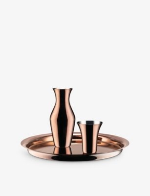 ALESSI: Kuru Kuru copper stainless-steel cup 10.7cm