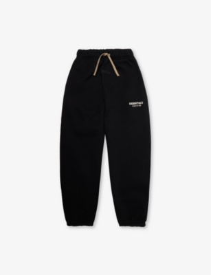 FEAR OF GOD ESSENTIALS: Heavy long-sleeve cotton-jersey jogging bottoms 2-16 years