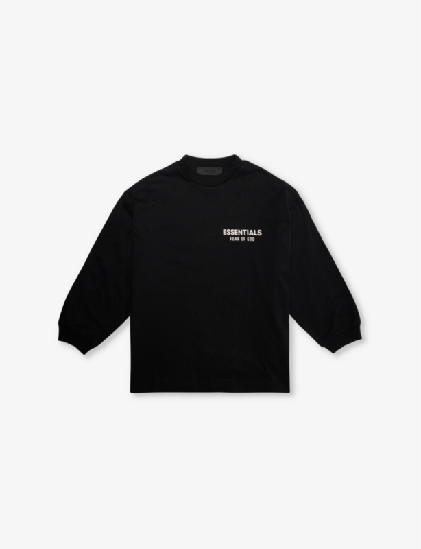Logo-print long-sleeve cotton-jersey T-shirt 2-16 years