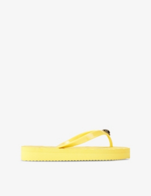 KURT GEIGER LONDON: Kensington Q Rubber Flip Flops