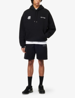MKI MIYUKI-ZOKU: Abstract Graphic-Print Cotton Hoody