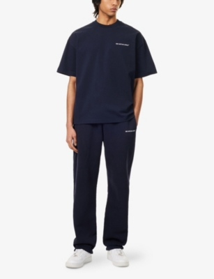 MKI MIYUKI-ZOKU: Uniform Text-Print Cotton T-Shirt