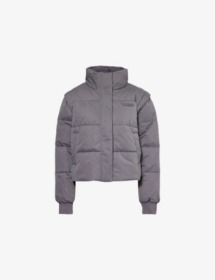 WE ARE TALA: Storm Detachable-Sleeve Shell Jacket