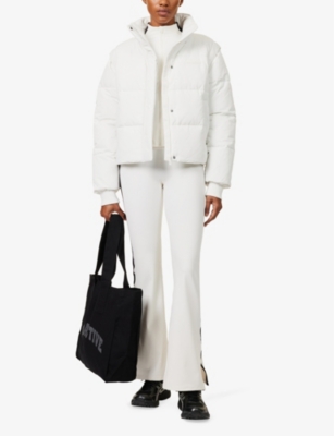 WE ARE TALA: Storm removable-sleeve recycled-polyester jacket