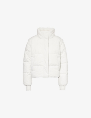 WE ARE TALA: Storm removable-sleeve recycled-polyester jacket
