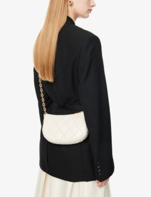 BURBERRY: Rocking Horse Chain Leather Pouch​