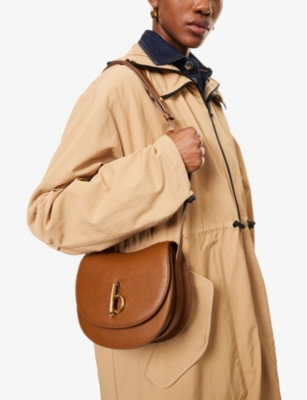 BURBERRY: Rocking Horse small leather shoulder bag