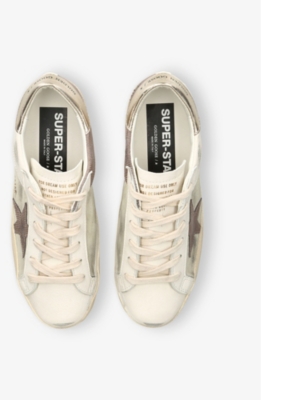Golden Goose Super Star Sneakers In White/oth