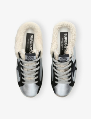 GOLDEN GOOSE: Super Star Sabot Leather Low-Top Trainers