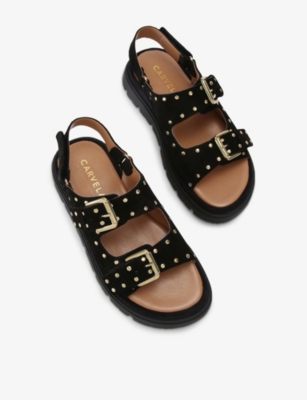 CARVELA COMFORT: Cinzia Studded Suede Sandals