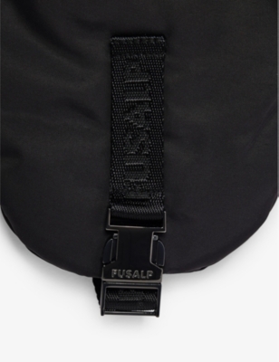 FUSALP: Nordic Nest brand-appliqué shell hat