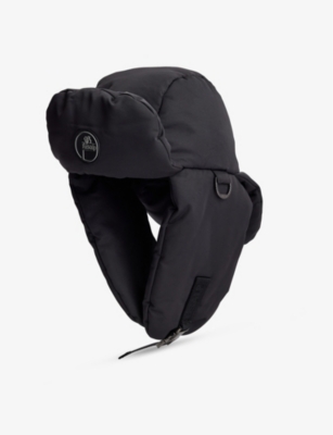 FUSALP: Nordic Nest brand-appliqué shell hat
