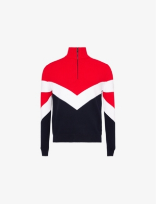 FUSALP: Donovan brand-patch knitted jumper