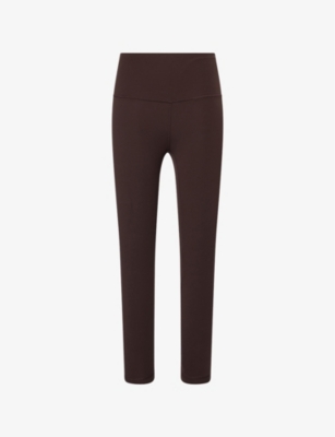 LULULEMON: Align HR Brand-Print Tapered-Leg Mid-Rise Stretch-Woven Leggings