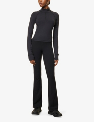 Lululemon Its Rulu Run Cropped-oberteil In Black