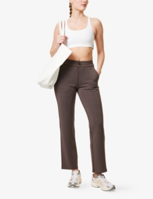 LULULEMON: Softstreme Two-Slip-Pockets Straight-Leg High-Rise Stretch-Woven Blend Jogging Bottoms