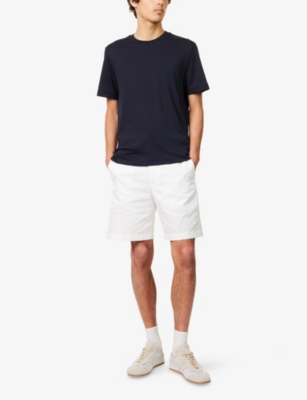 DUNHILL: Crewneck Short-Sleeve Cotton T-shirt