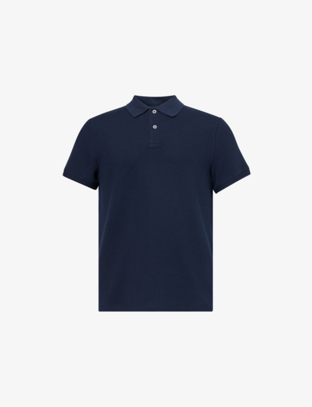 Short-Sleeve Regular-Fit Cotton Polo Shirt