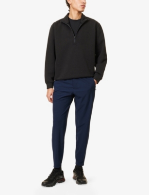 LULULEMON: Steady State Half-Zip Cotton-blend Sweatshirt